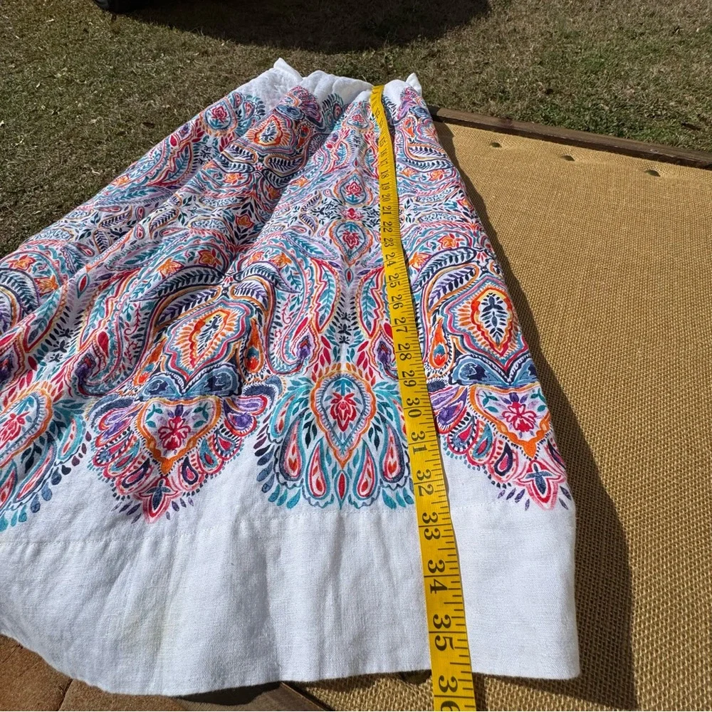 Tommy Bahama Women’s Brilliant Bazaar Shift Dress 100% Linen Size S - Picture 7 of 11